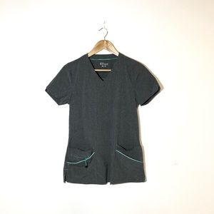 SCRUB KULTURE BY HEALTH PRO Scrub Top Size XS